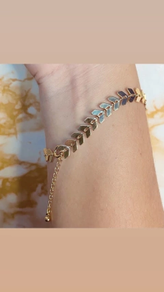 PULSEIRA SETINHA DOURADA - I C Pratas Joalherias
