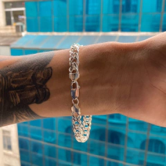 PULSEIRA PRATA925 GRUME DUPLA na internet