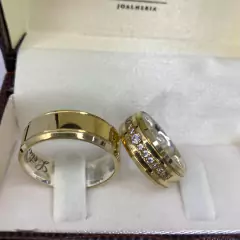 PAR ALIANÇAS MOEDA ANTIGAS RUTE