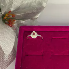 ANEL GOTA ZIRCÔNIA 4X4 - comprar online