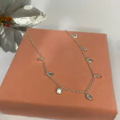 GARGANTILHA CHOKER CORAÇÃO BRANCO na internet