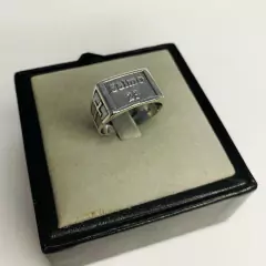 ANEL SALMO 23 PRATA 925 ENVELHECIDA