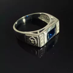 ANEL FORMATURA ADM PRATA925