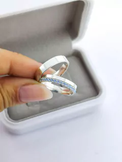 PAR ALIANÇAS CUENCA PRATA950 na internet