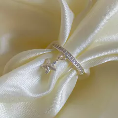 Anel Pingente Estrela Do Mar