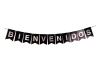 banderin negro bienvenidos