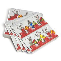 servilleta small brave knights x20