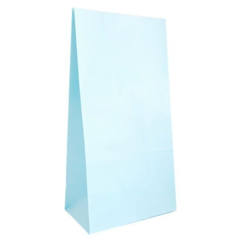Bolsa papel celeste x10