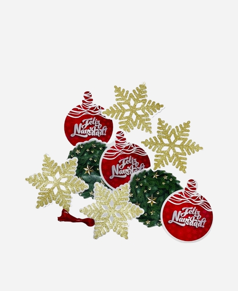 guirnalda navidad estrellas