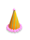 Bonete naranja x1