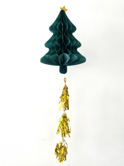 arbolito panal con borla x1