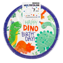 platos happy dino x10