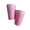 vasos rosas lisos x6