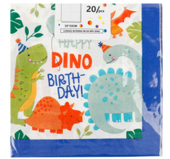 servilleta happy dino x20