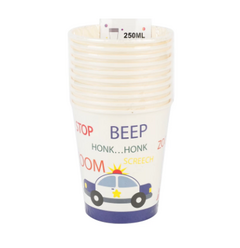 vasos autos x10