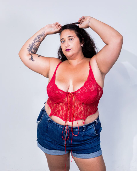 corset de renda cherry - comprar online