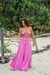 CALÇA PANTALONA ROSA CHICLETE