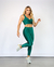TOP JUMPER VERDE CANELADA - comprar online