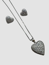 Conjunto Coração Luxo Cravejado - comprar online
