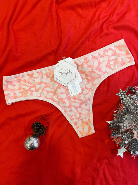 Art. 52246 CULOTE LESS PINK LEOPARD SOL Y ORO