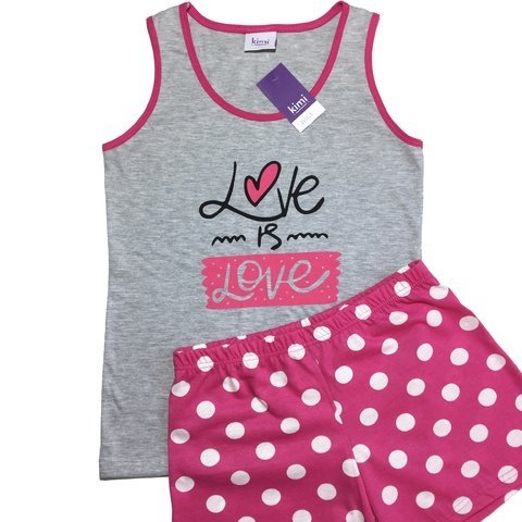 Art. 2041 PIJAMA MUSC LOVE IS LOVE T.1-4 KIMI