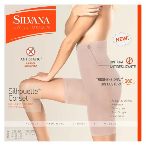 Art. B110LA SILHOUETTE CORSET SILVANA