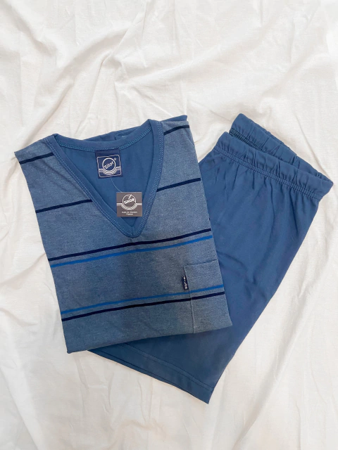 Art. 2331 PIJAMA DE HOMBRE CON BERMUDAS SILOR