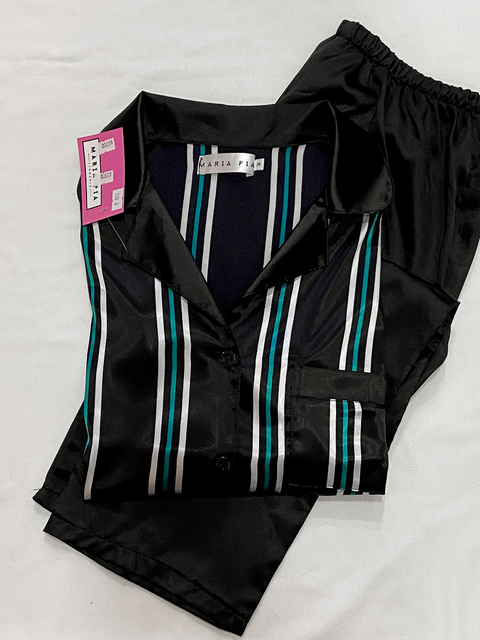 Art. 120 PIJAMA SATEN RAYAS T.2-4 MARIA PIA