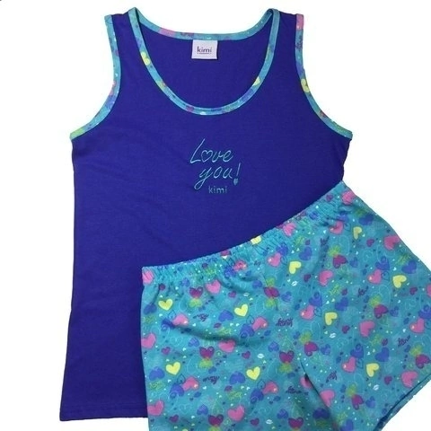 Art. 2044 PIJAMA MUSC LOVE YOU T.1-4 KIMI