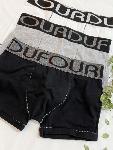 Art. 11950 BOXER DE CHICOS ALG C/LYCRA LISO DUFFOUR