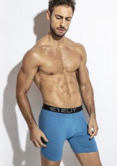 Art. 526 BOXER ALGODON CON LYCRA LARGO EYELIT