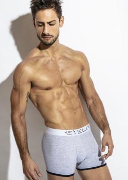 Art. 525 BOXER ALGODON CON LYCRA CORTO EYELIT
