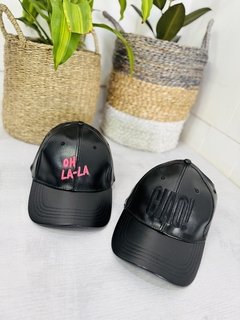 GORRA ECO CUERO - comprar online
