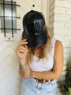 Imagen de GORRA ECO CUERO