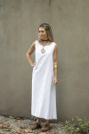 VESTIDO ARGOLLAS LARGO