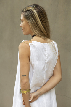 VESTIDO ARGOLLAS LARGO - MDZ - comprar online