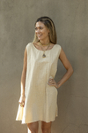 VESTIDO ARGOLLAS CORTO