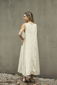 VESTIDO ARGOLLAS LARGO - MDZ - tienda online