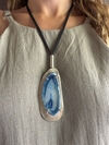 COLLAR MALAIKA ALPACA AZUL - MDZ - comprar online