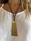 COLLAR DESIGUAL BRONCE - MDZ - comprar online