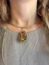 GARGANTILLA PIEDRA BRONCE - MDZ