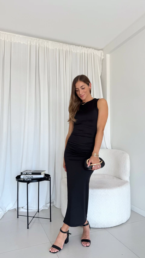 VESTIDO ZAHA NEGRO - comprar online