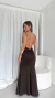VESTIDO SIRENA MARRON en internet