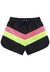 Shorts Faixas Preto NUV.ON - comprar online