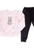 Conjunto Infantil Moletom Rosa Have Fun na internet