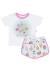 Pijama Anjos BabyBebê Menina Verão Ice Cream