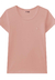 Blusa Infantil Cotton Lisa Laranja Neon Nina Go