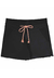 Shorts Infantil Sarja Preto D'way