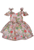 Vestido Bebê Maria Eduarda Estampado Beth Bebê