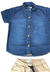 Conjunto Infantil Camisa Bermuda Rosa Fada - comprar online